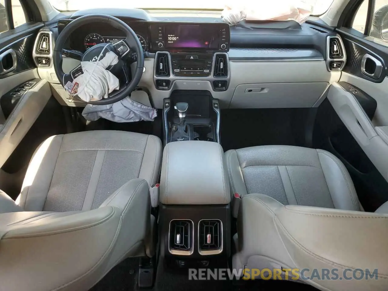 8 fotografías del automóvil dañado 5XYRL4LC4PG242564 KIA SORENTO 2023