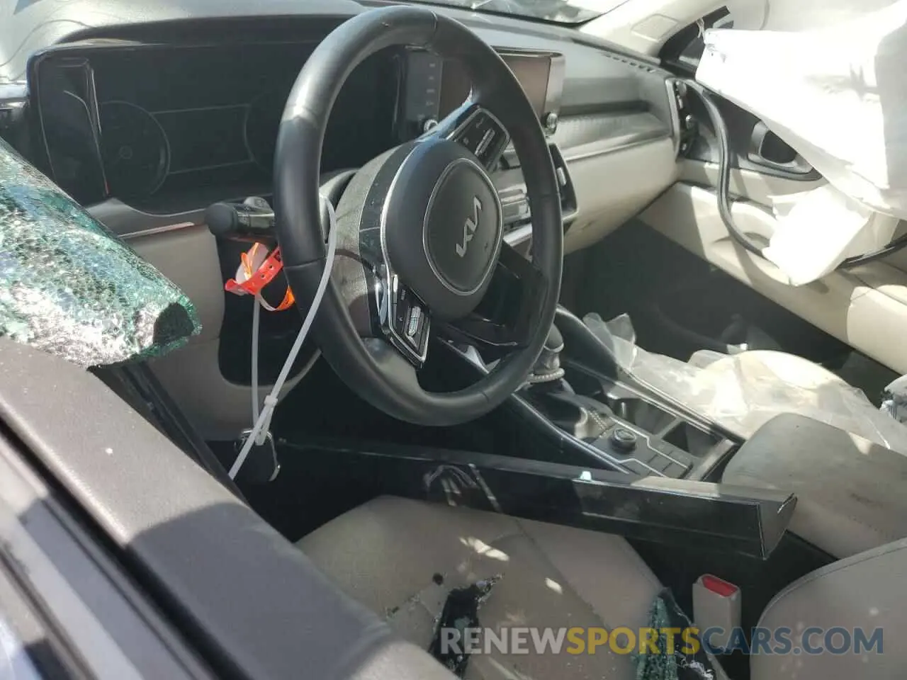 8 fotografías del automóvil dañado 5XYRL4LC5PG222422 KIA SORENTO 2023