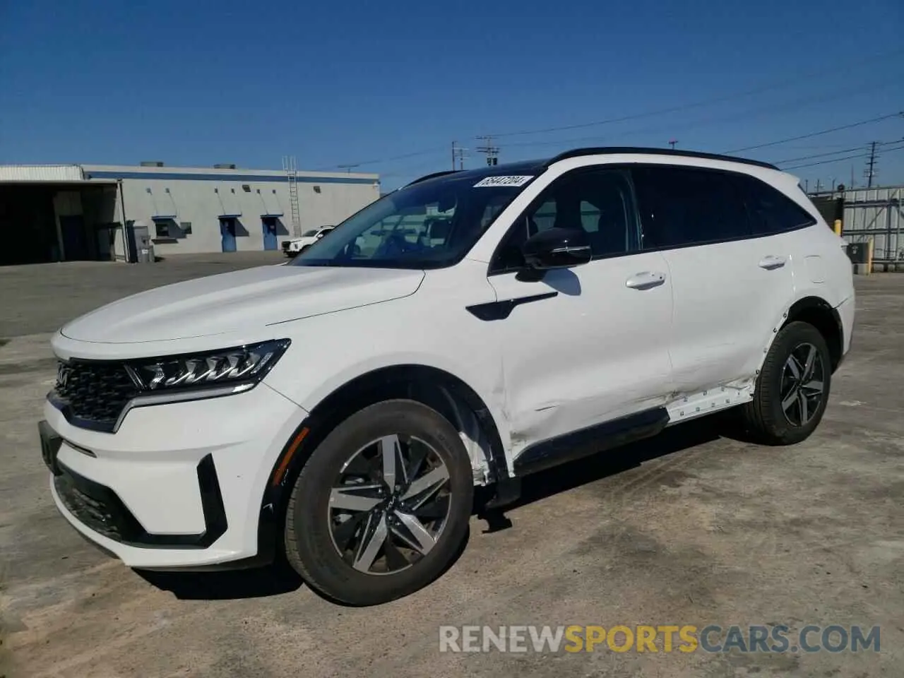 1 fotografías del automóvil dañado 5XYRL4LC6PG237947 KIA SORENTO 2023