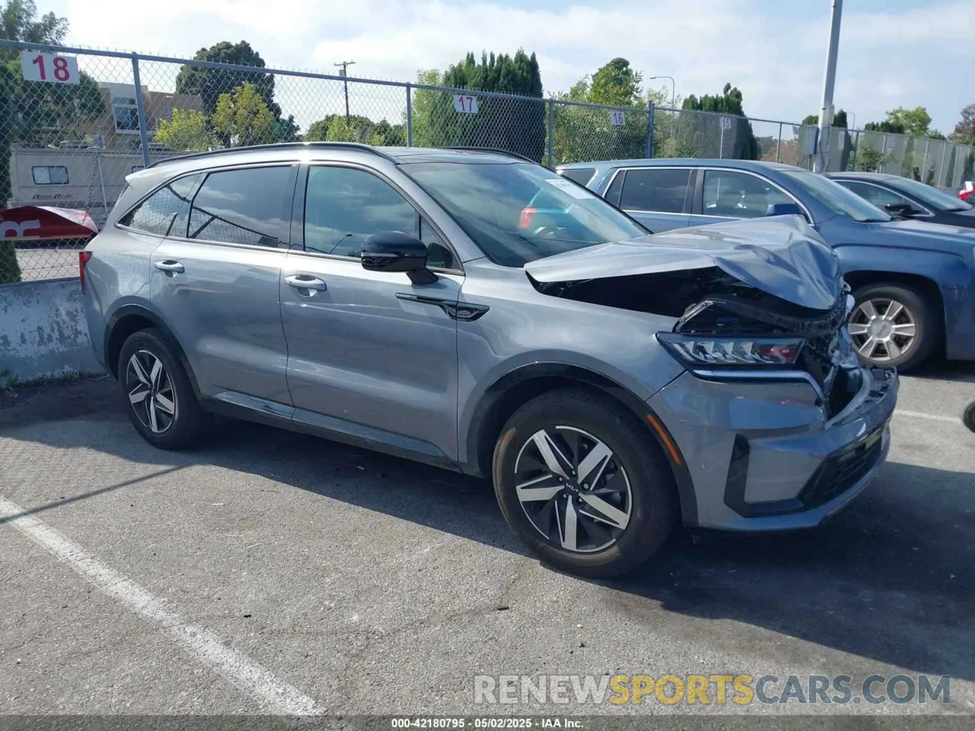 1 fotografías del automóvil dañado 5XYRL4LC6PG245613 KIA SORENTO 2023