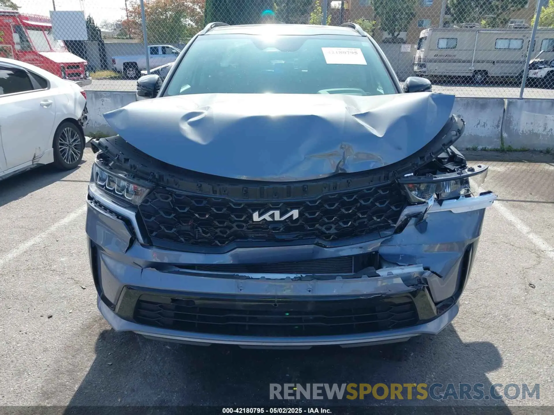 6 fotografías del automóvil dañado 5XYRL4LC6PG245613 KIA SORENTO 2023