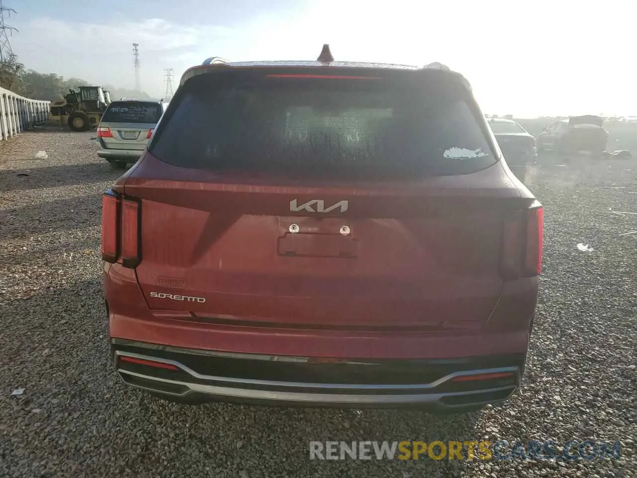 6 fotografías del automóvil dañado 5XYRL4LC8PG170977 KIA SORENTO 2023