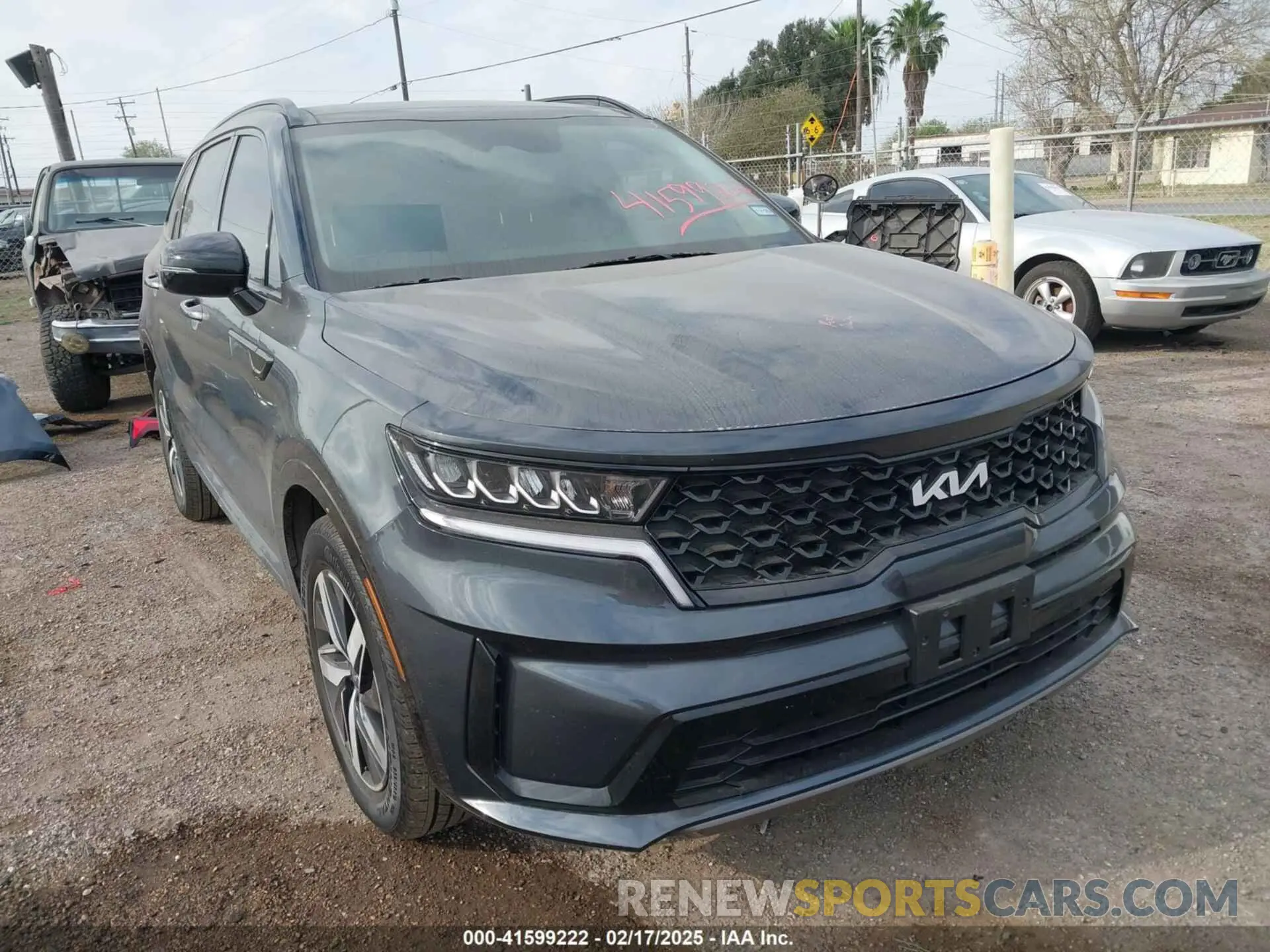 1 fotografías del automóvil dañado 5XYRL4LC8PG246777 KIA SORENTO 2023