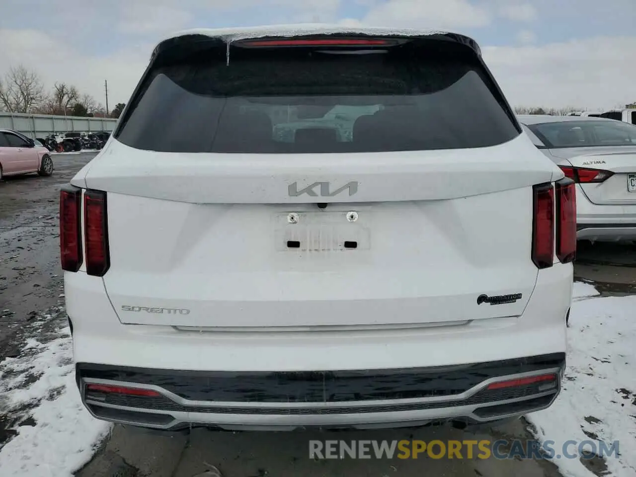 6 fotografías del automóvil dañado 5XYRL4LC9PG216851 KIA SORENTO 2023