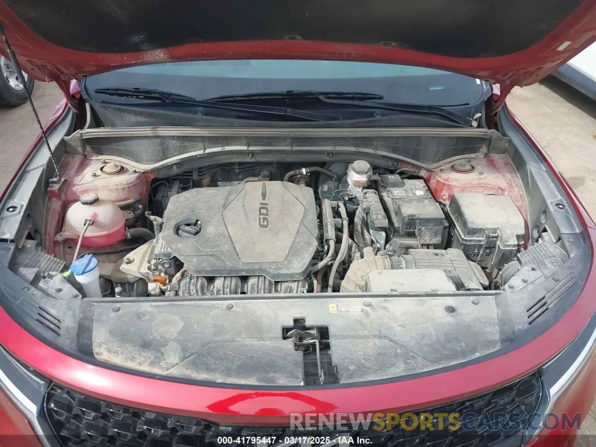 10 fotografías del automóvil dañado 5XYRL4LCXPG188008 KIA SORENTO 2023