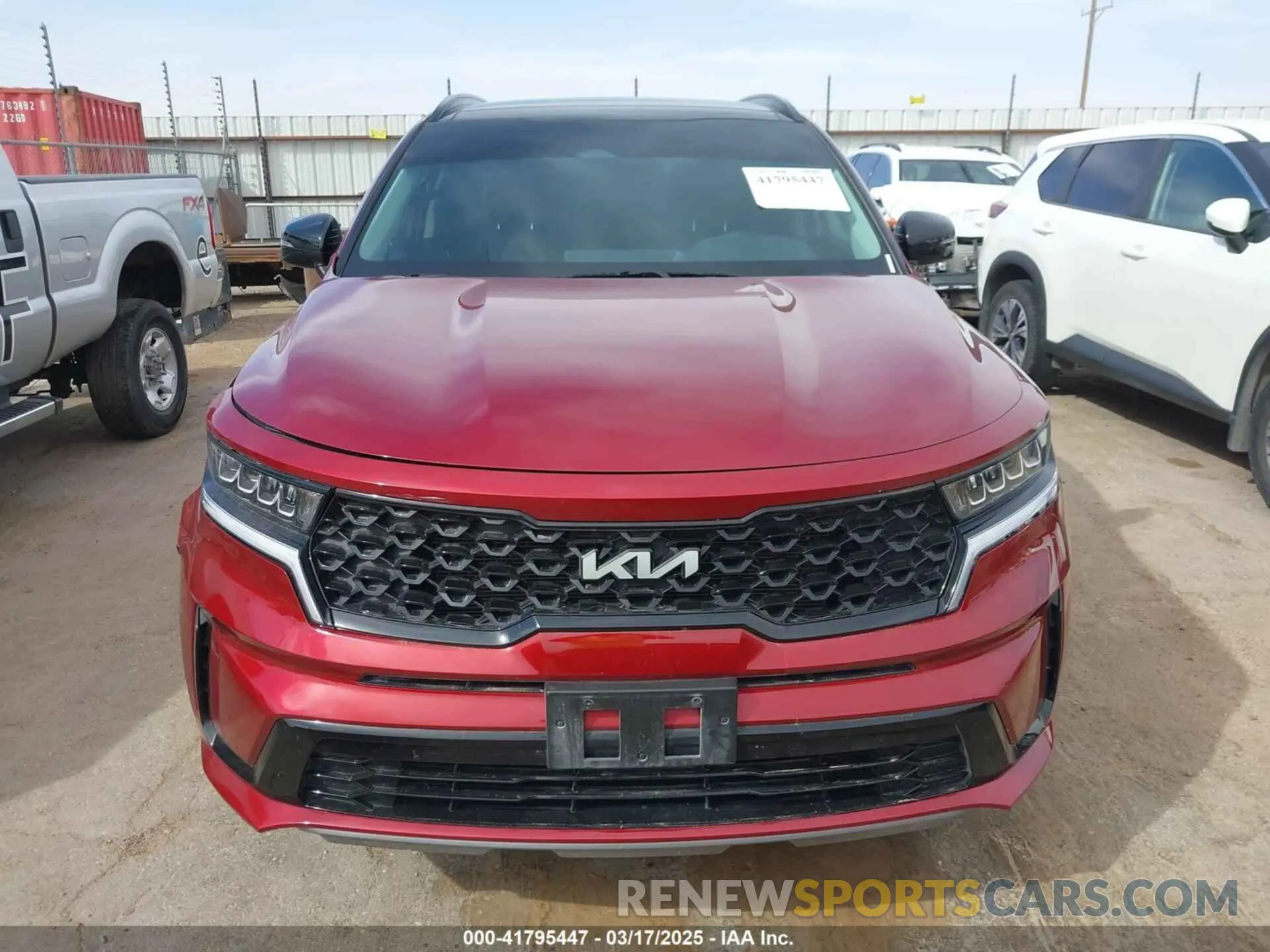 13 fotografías del automóvil dañado 5XYRL4LCXPG188008 KIA SORENTO 2023