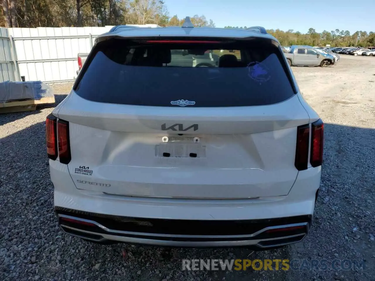 6 fotografías del automóvil dañado 5XYRL4LCXPG227664 KIA SORENTO 2023