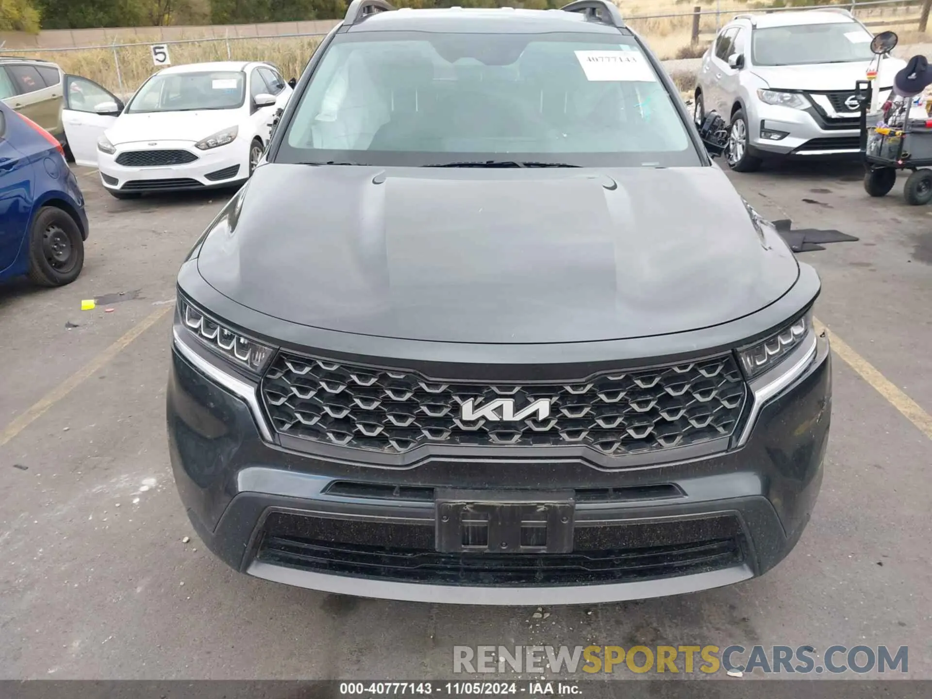 11 fotografías del automóvil dañado 5XYRLDLC3PG218661 KIA SORENTO 2023