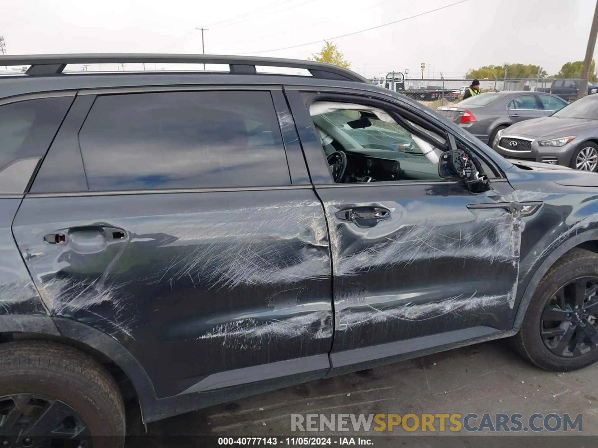 16 fotografías del automóvil dañado 5XYRLDLC3PG218661 KIA SORENTO 2023