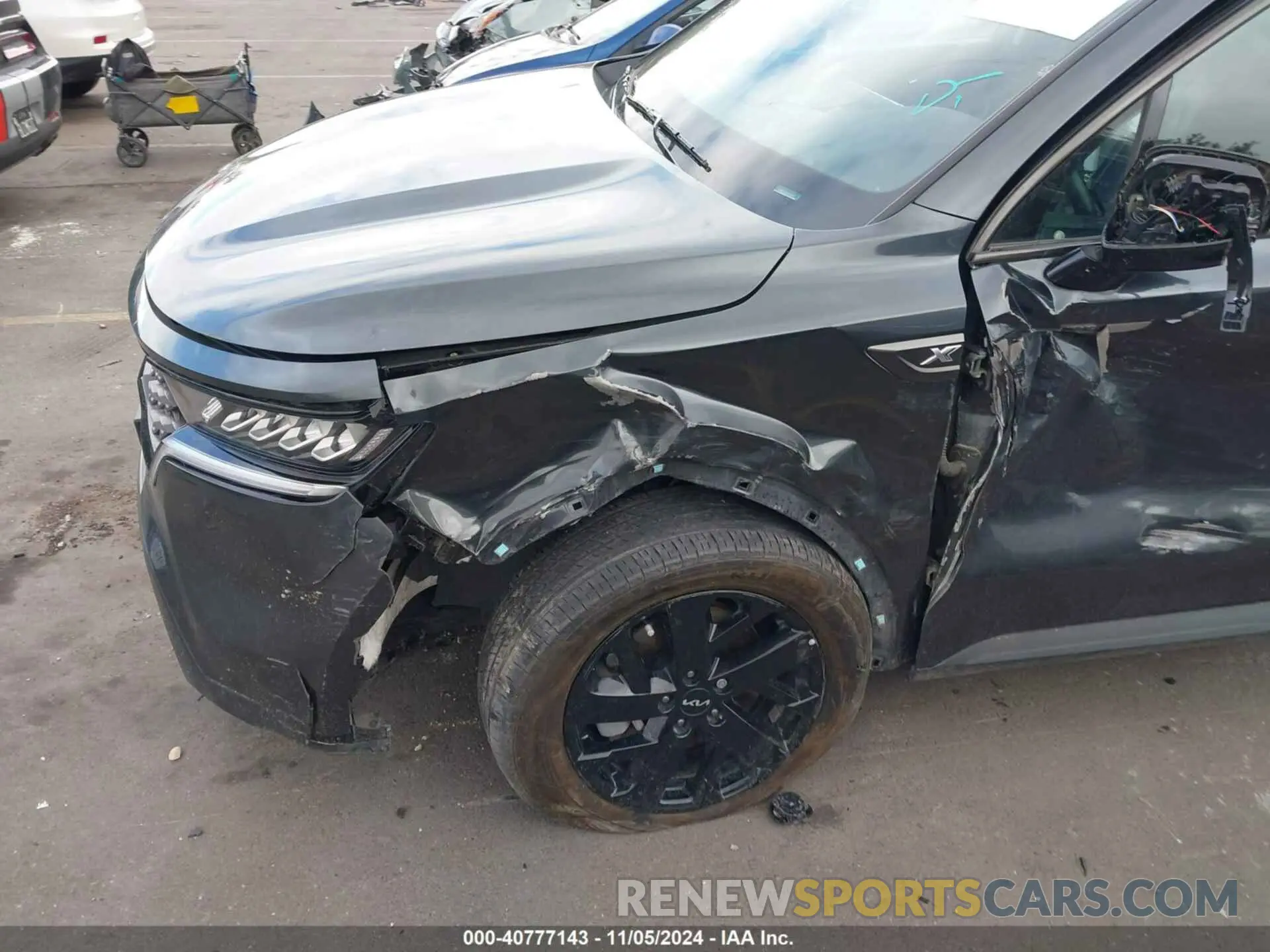 19 fotografías del automóvil dañado 5XYRLDLC3PG218661 KIA SORENTO 2023