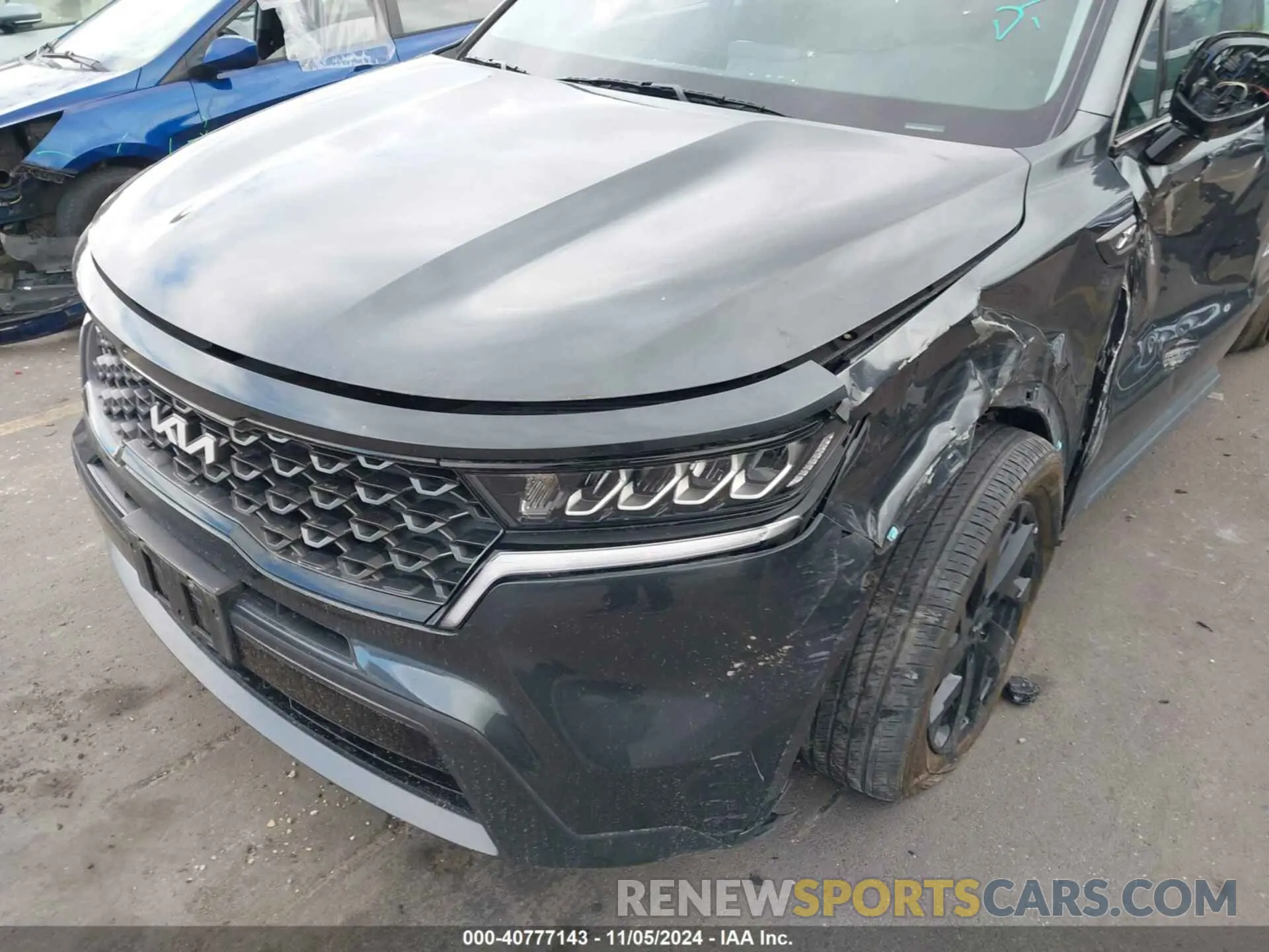 20 fotografías del automóvil dañado 5XYRLDLC3PG218661 KIA SORENTO 2023