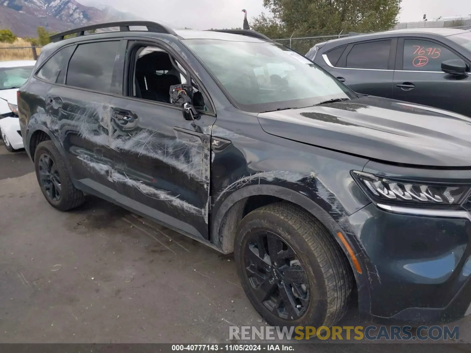 6 fotografías del automóvil dañado 5XYRLDLC3PG218661 KIA SORENTO 2023