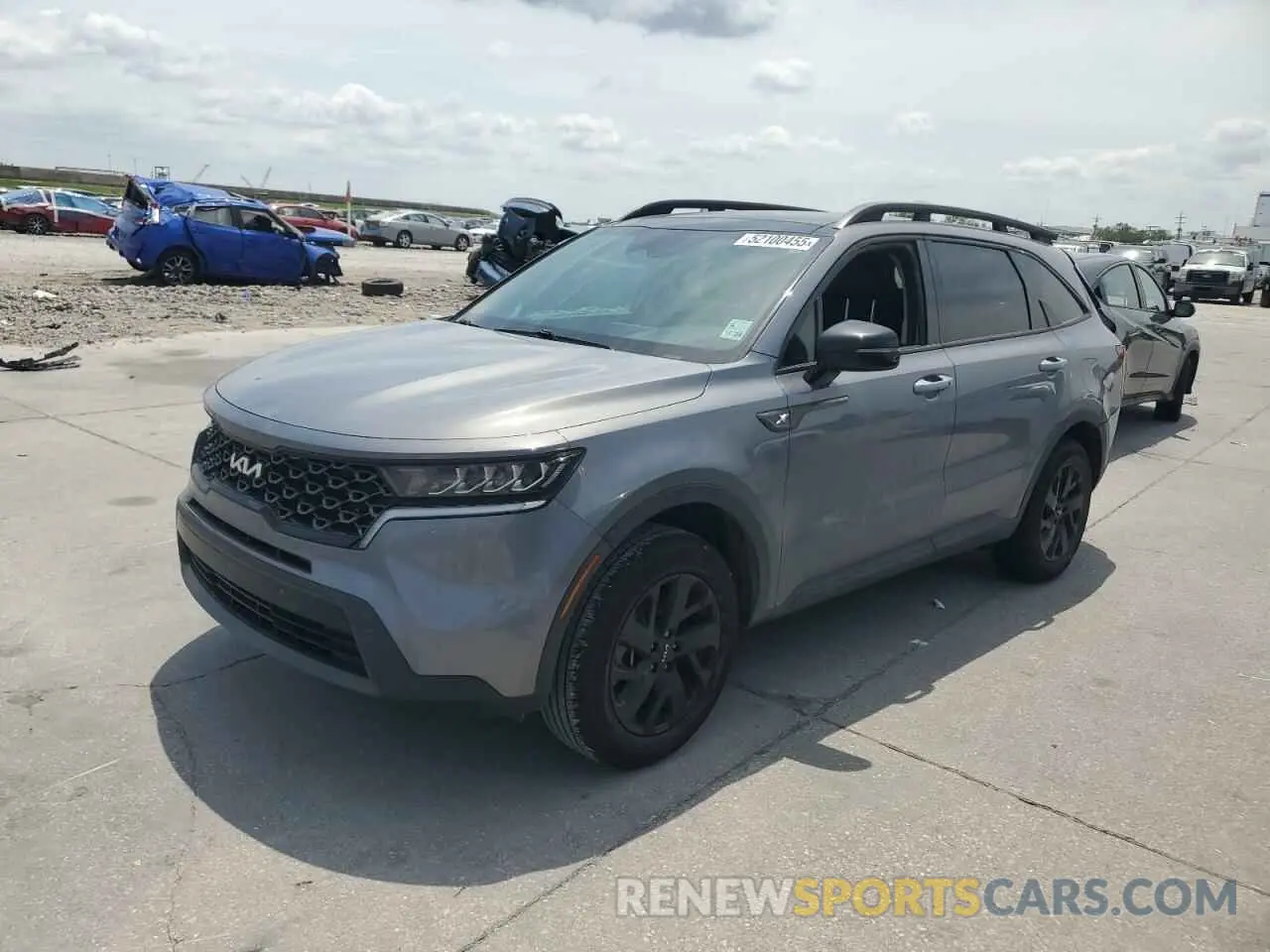 1 fotografías del automóvil dañado 5XYRLDLC8PG161146 KIA SORENTO 2023