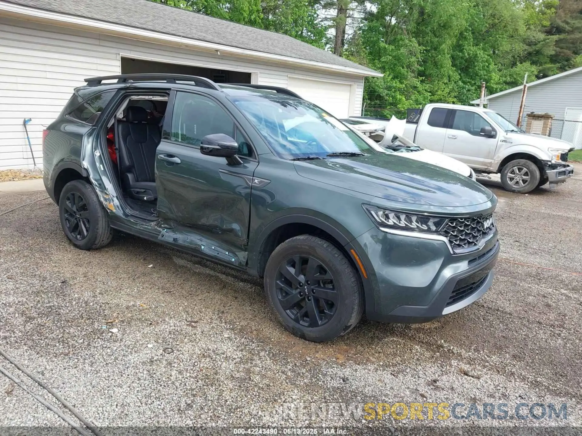1 fotografías del automóvil dañado 5XYRLDLC9PG230491 KIA SORENTO 2023
