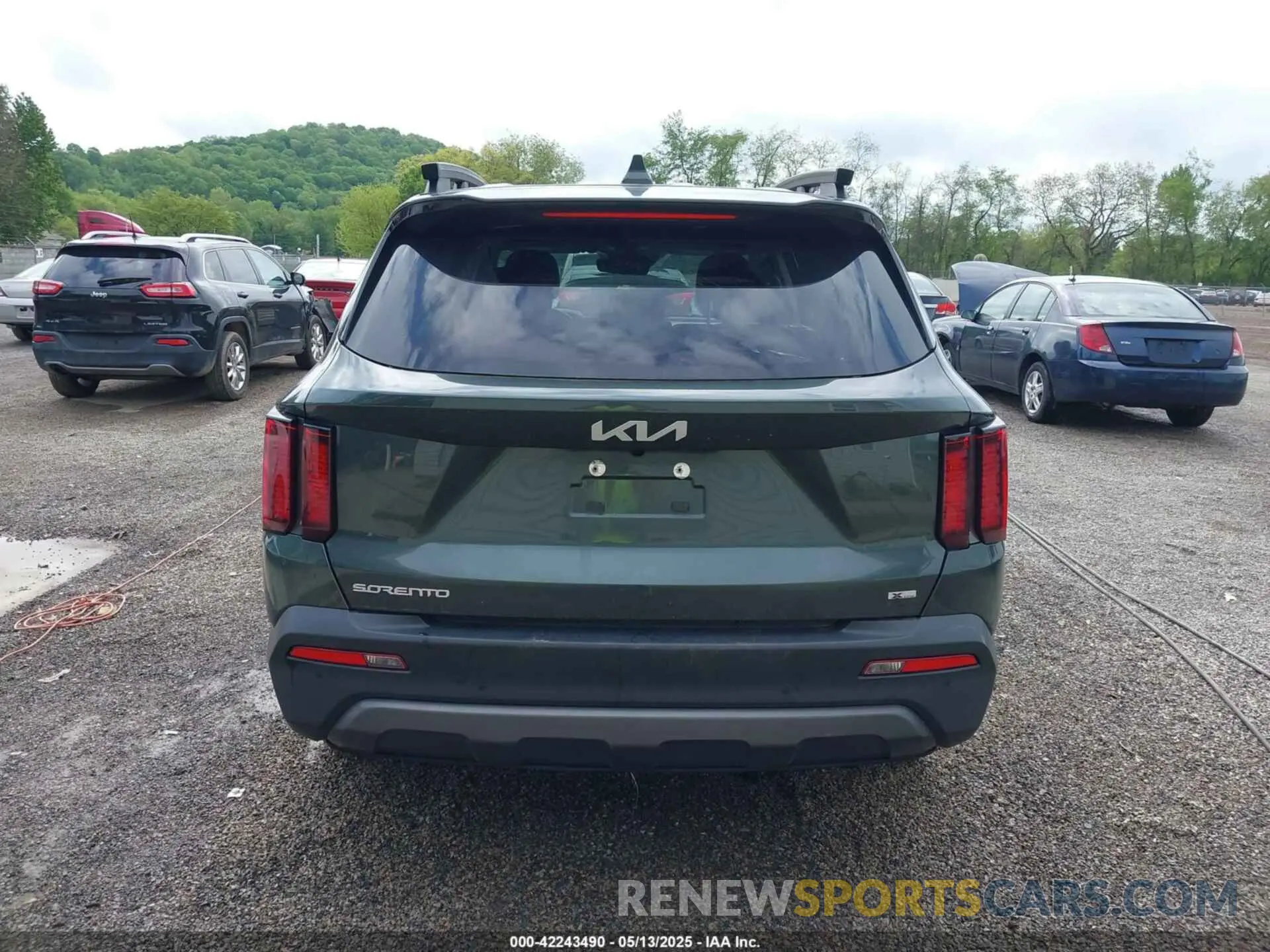 17 fotografías del automóvil dañado 5XYRLDLC9PG230491 KIA SORENTO 2023