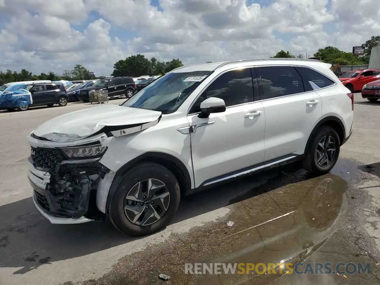 1 fotografías del automóvil dañado KNDRH4LG0P5208554 KIA SORENTO 2023