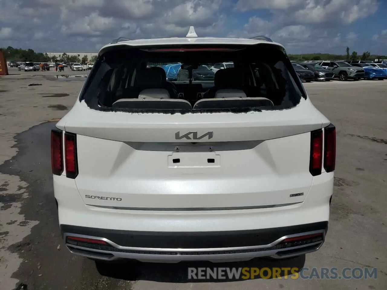 6 fotografías del automóvil dañado KNDRH4LG0P5208554 KIA SORENTO 2023