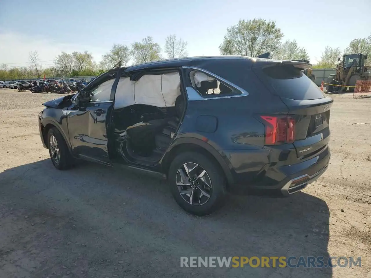 2 fotografías del automóvil dañado KNDRH4LG1P5176259 KIA SORENTO 2023