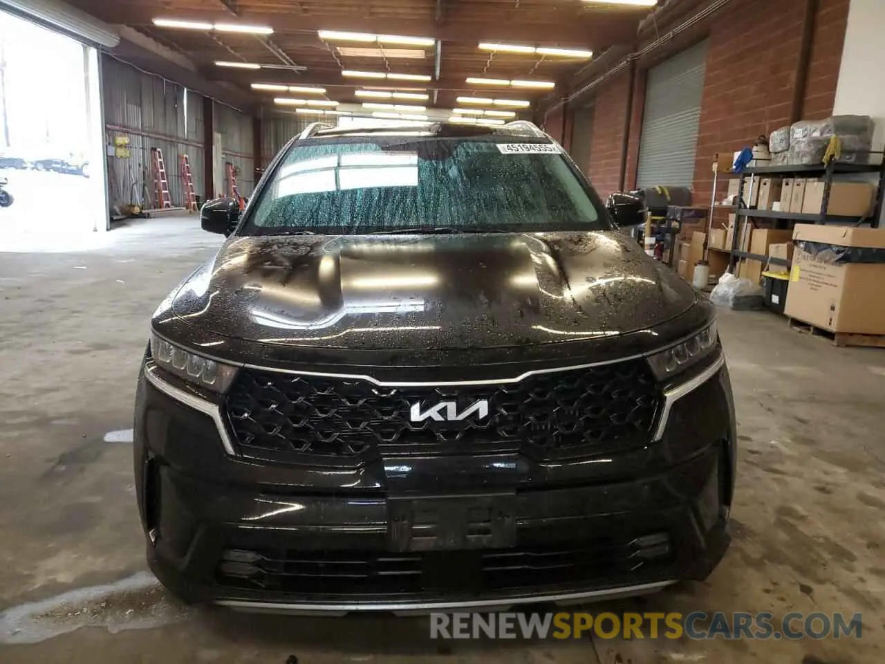 5 fotografías del automóvil dañado KNDRH4LG3P5161004 KIA SORENTO 2023