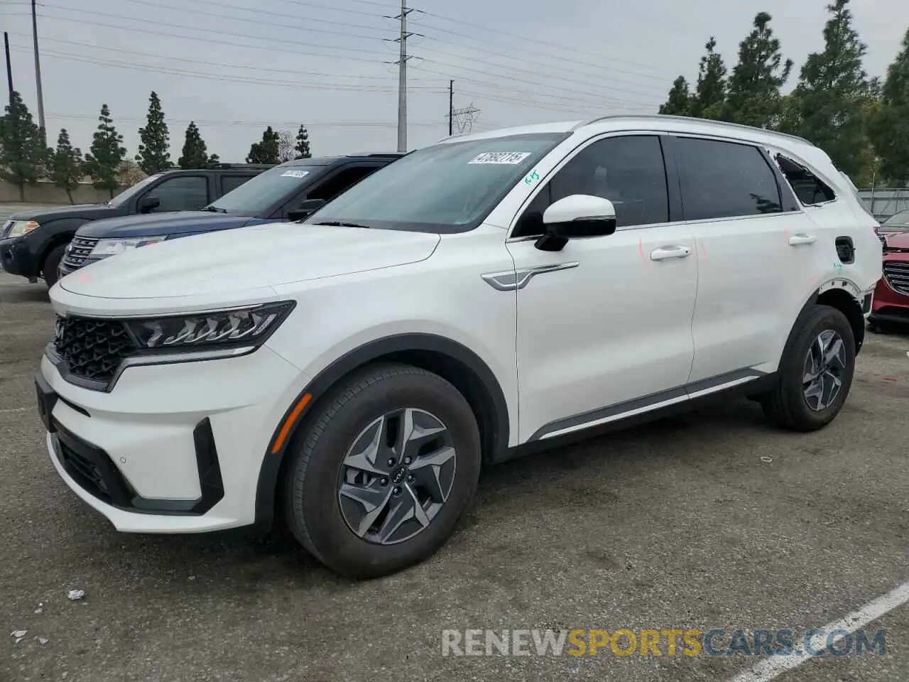 1 fotografías del automóvil dañado KNDRH4LG8P5225991 KIA SORENTO 2023