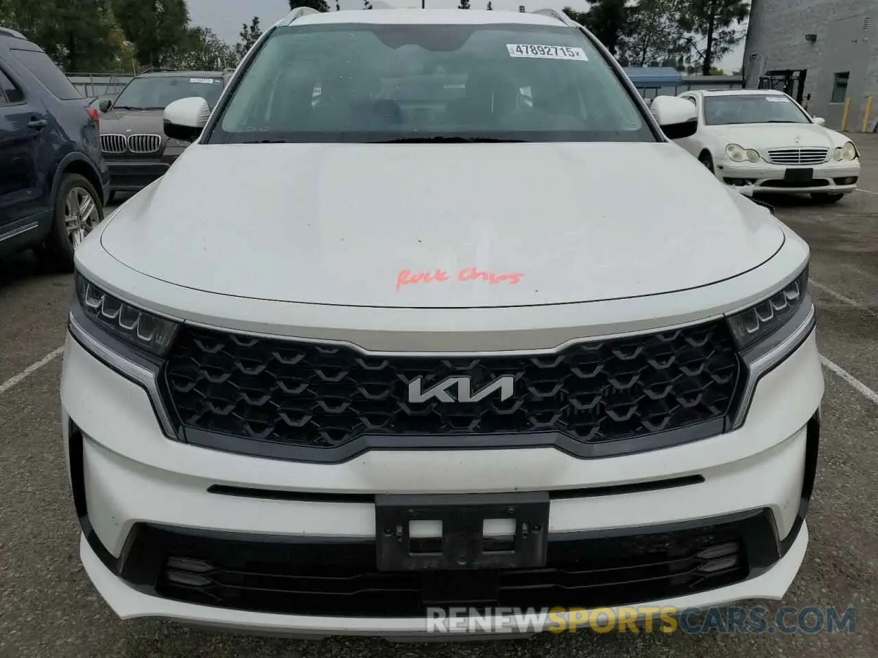 5 fotografías del automóvil dañado KNDRH4LG8P5225991 KIA SORENTO 2023