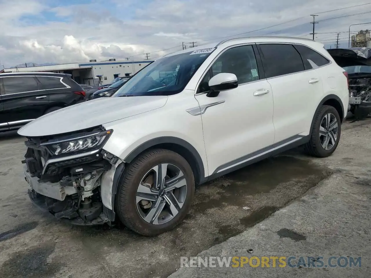 1 fotografías del automóvil dañado KNDRHDLG0P5161512 KIA SORENTO 2023