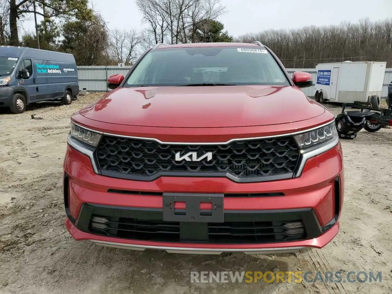 5 fotografías del automóvil dañado KNDRHDLG7P5206400 KIA SORENTO 2023
