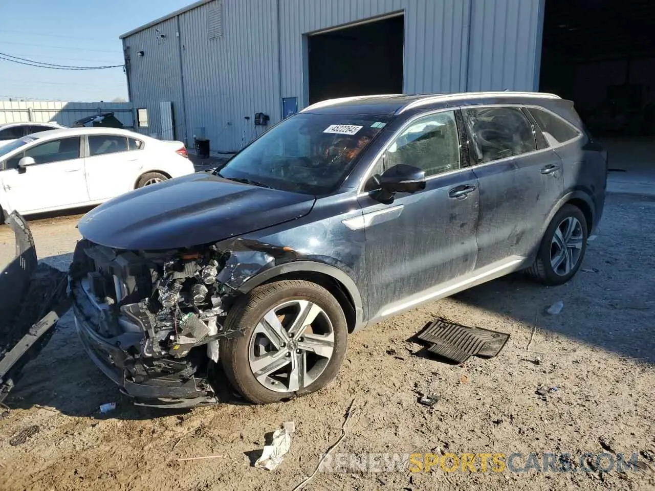 1 fotografías del automóvil dañado KNDRKDLG4P5163183 KIA SORENTO 2023