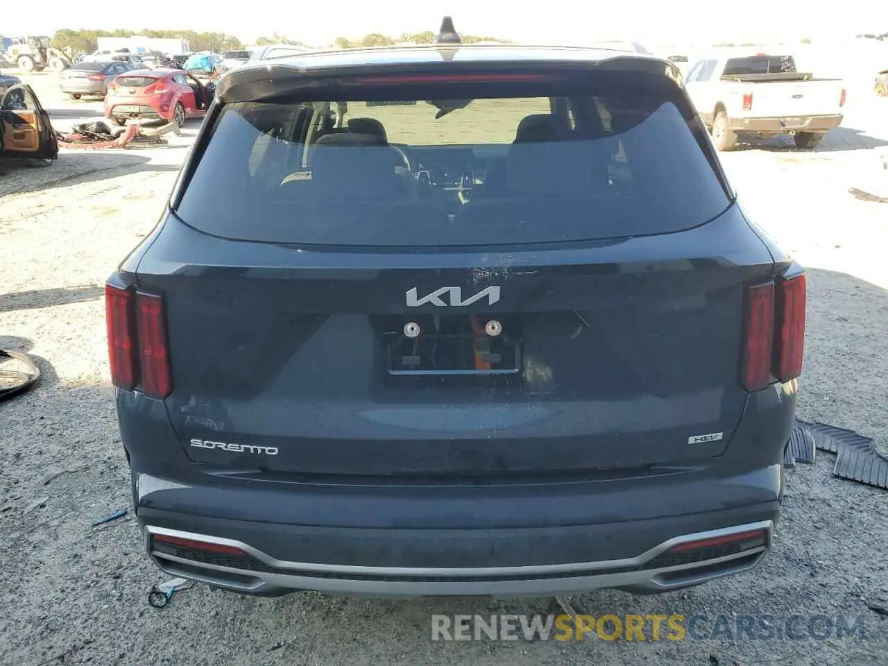 6 fotografías del automóvil dañado KNDRKDLG4P5163183 KIA SORENTO 2023
