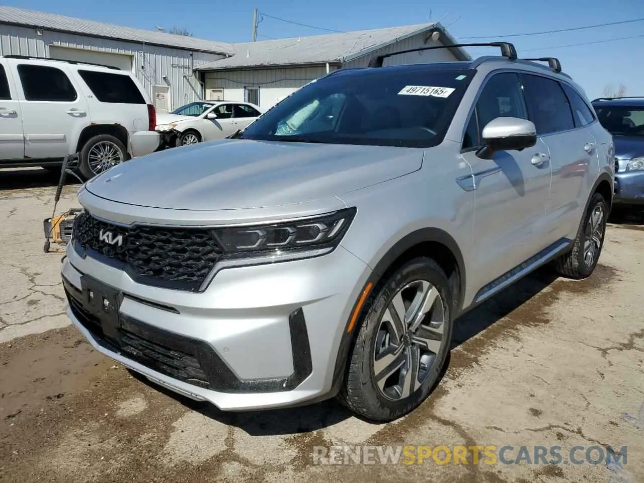 1 fotografías del automóvil dañado KNDRMDLH0P5208199 KIA SORENTO 2023