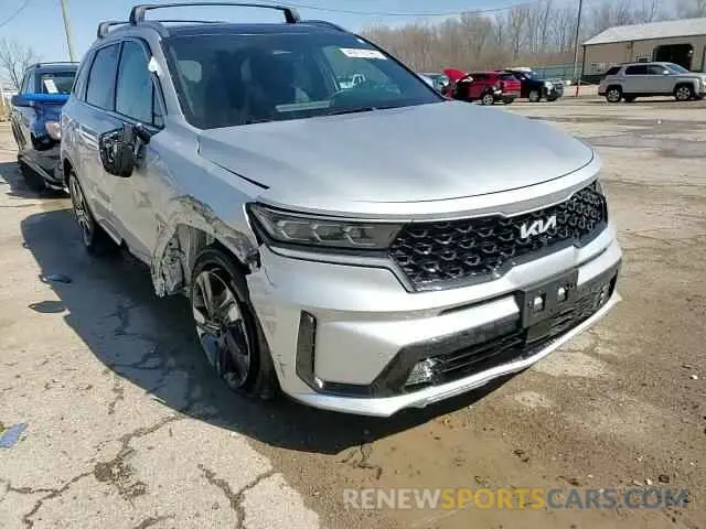 14 fotografías del automóvil dañado KNDRMDLH0P5208199 KIA SORENTO 2023