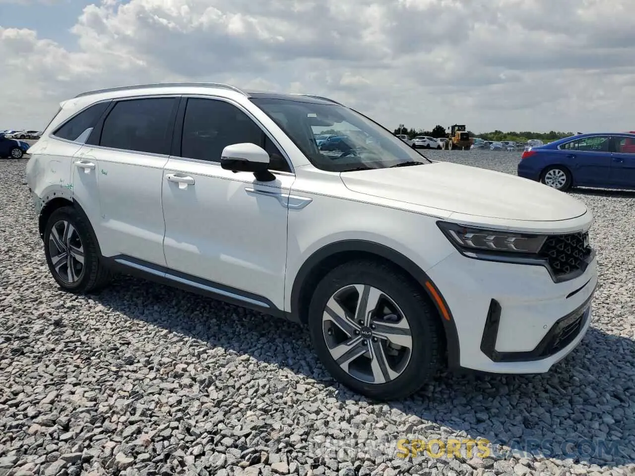 4 fotografías del automóvil dañado KNDRMDLH2P5208611 KIA SORENTO 2023