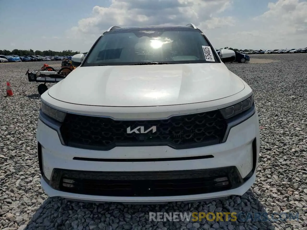 5 fotografías del automóvil dañado KNDRMDLH2P5208611 KIA SORENTO 2023