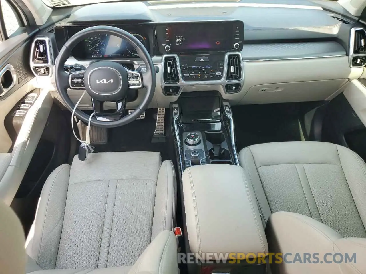 8 fotografías del automóvil dañado KNDRMDLH2P5208611 KIA SORENTO 2023