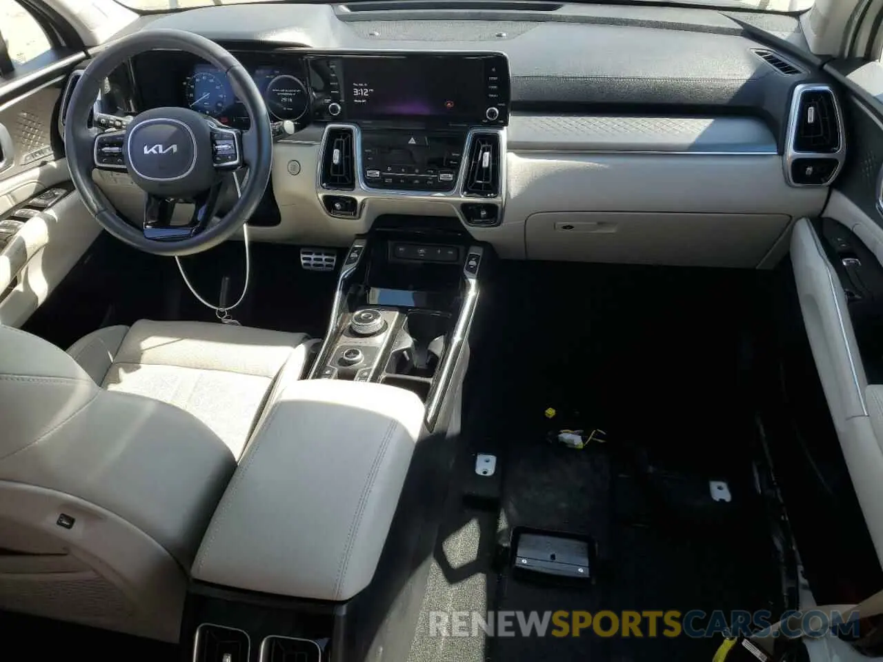 8 fotografías del automóvil dañado KNDRMDLH7P5186833 KIA SORENTO 2023
