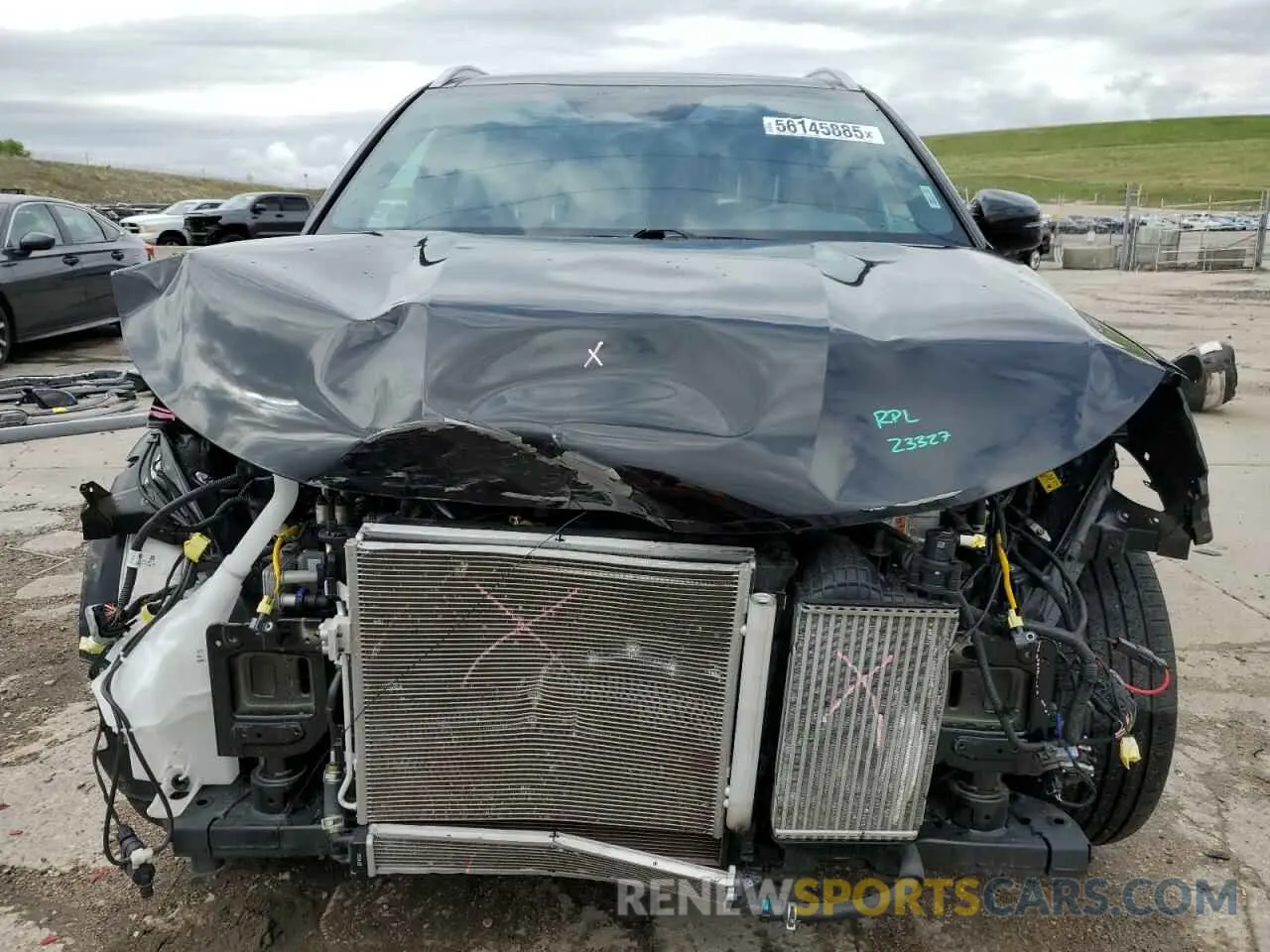 5 fotografías del automóvil dañado KNDRMDLHXP5213992 KIA SORENTO 2023