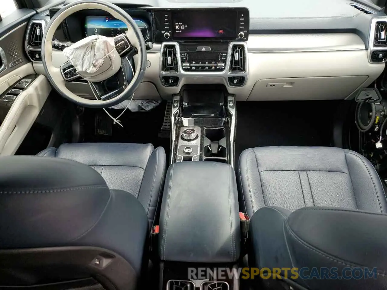 8 fotografías del automóvil dañado KNDRMDLHXP5213992 KIA SORENTO 2023
