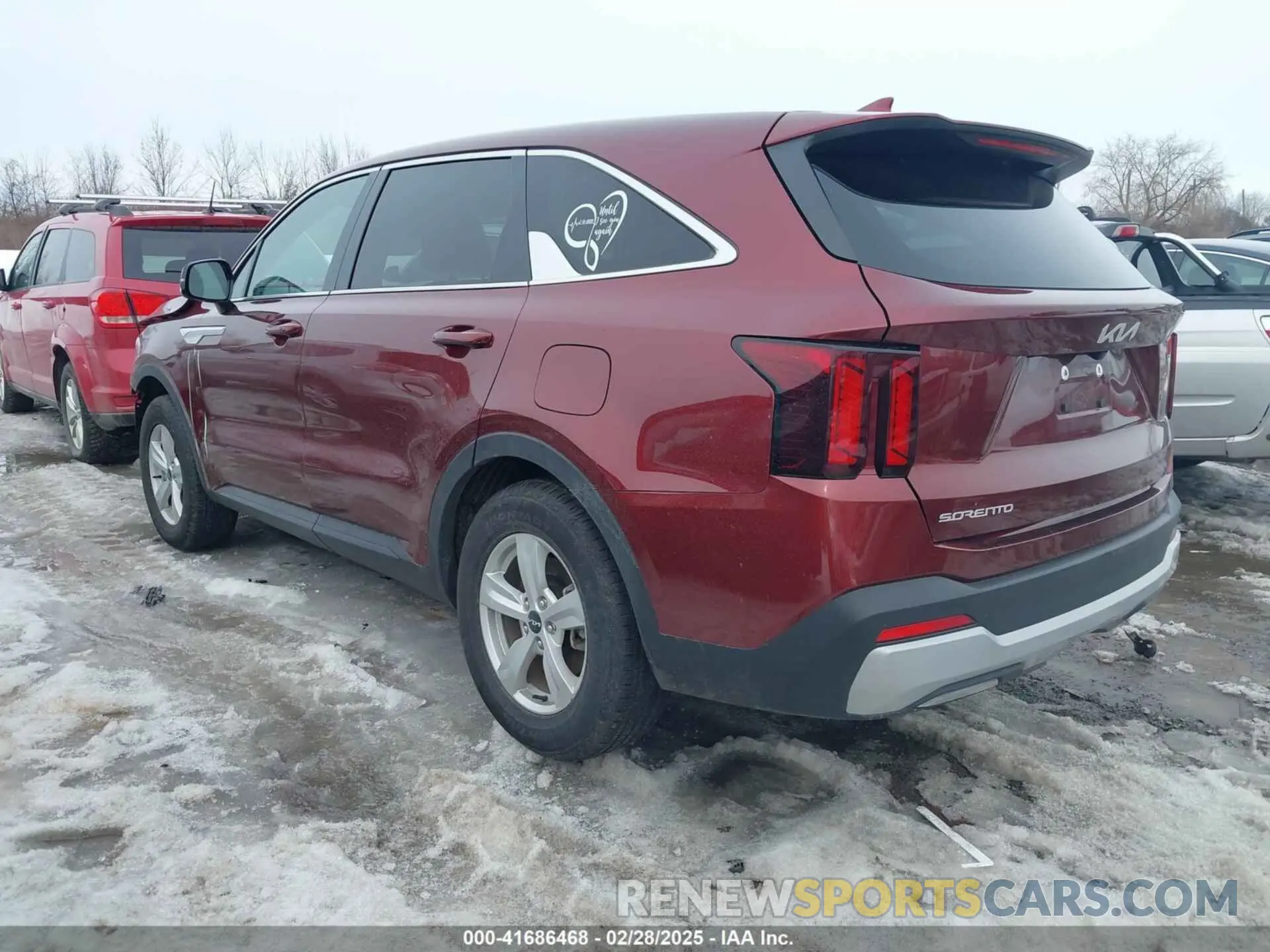 3 fotografías del automóvil dañado 5XYRG4JC1RG273748 KIA SORENTO 2024