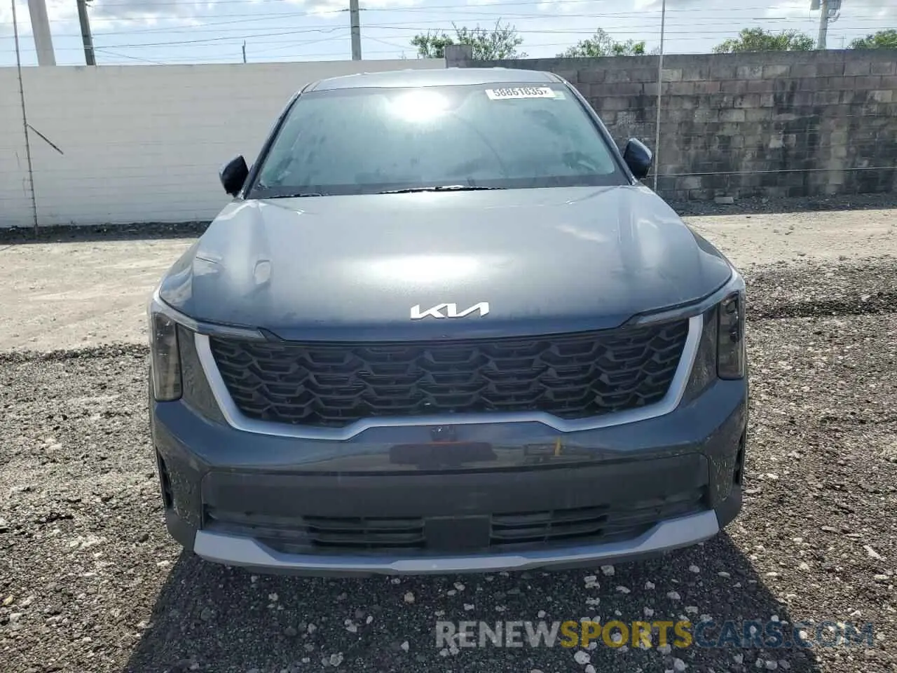 5 fotografías del automóvil dañado 5XYRG4JC6RG306002 KIA SORENTO 2024