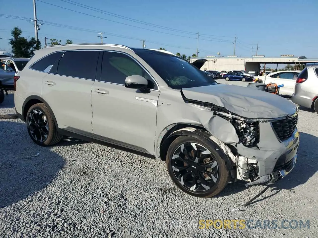 4 fotografías del automóvil dañado 5XYRH4JF3RG287657 KIA SORENTO 2024