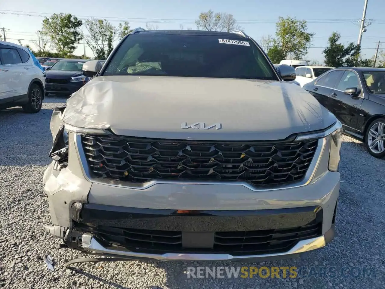 5 fotografías del automóvil dañado 5XYRH4JF3RG287657 KIA SORENTO 2024