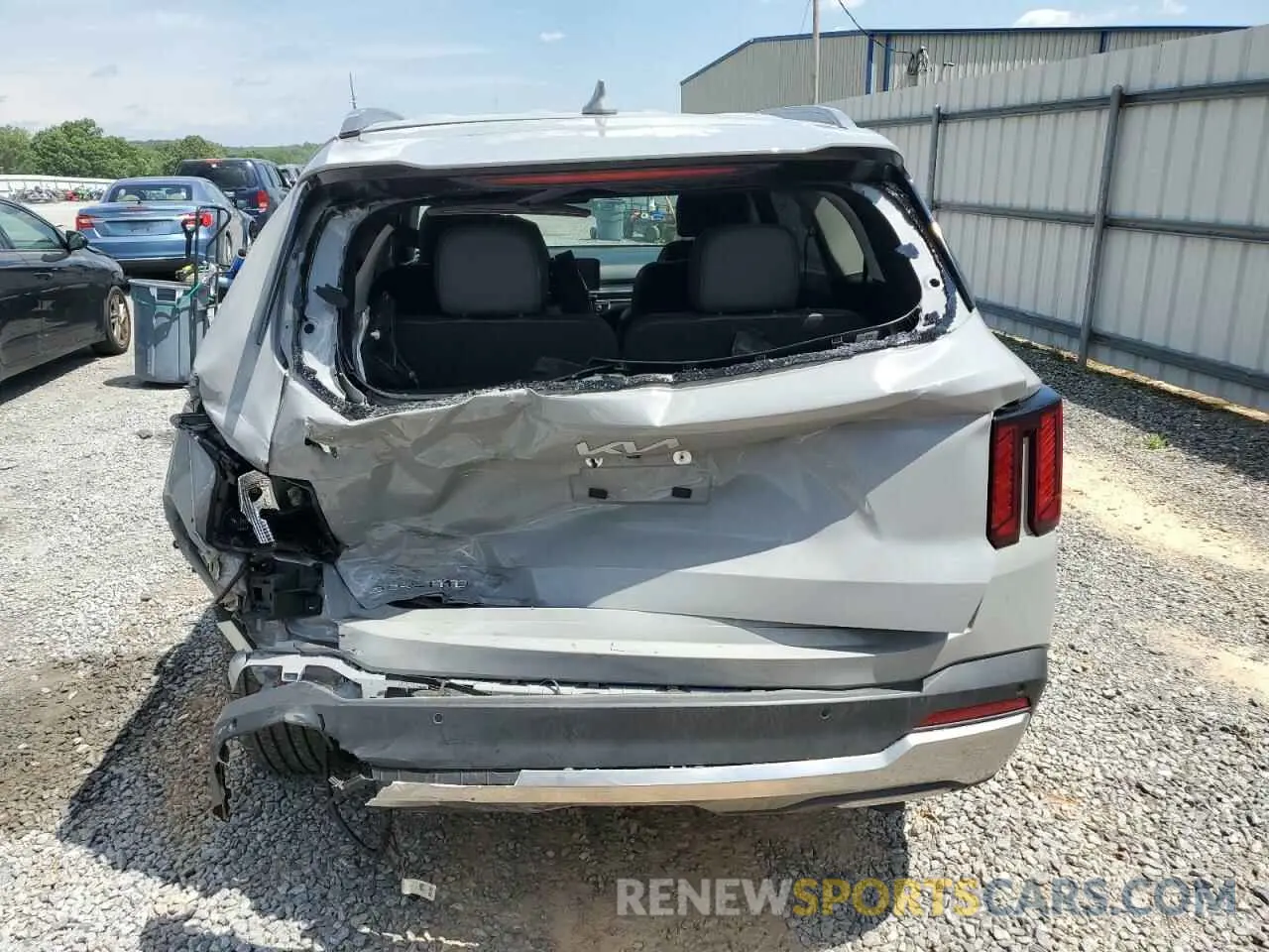 6 fotografías del automóvil dañado 5XYRH4JF5RG289314 KIA SORENTO 2024