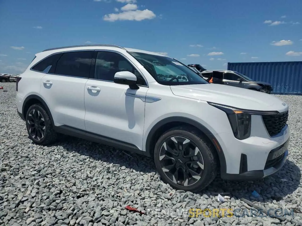 4 fotografías del automóvil dañado 5XYRH4JF6RG309196 KIA SORENTO 2024