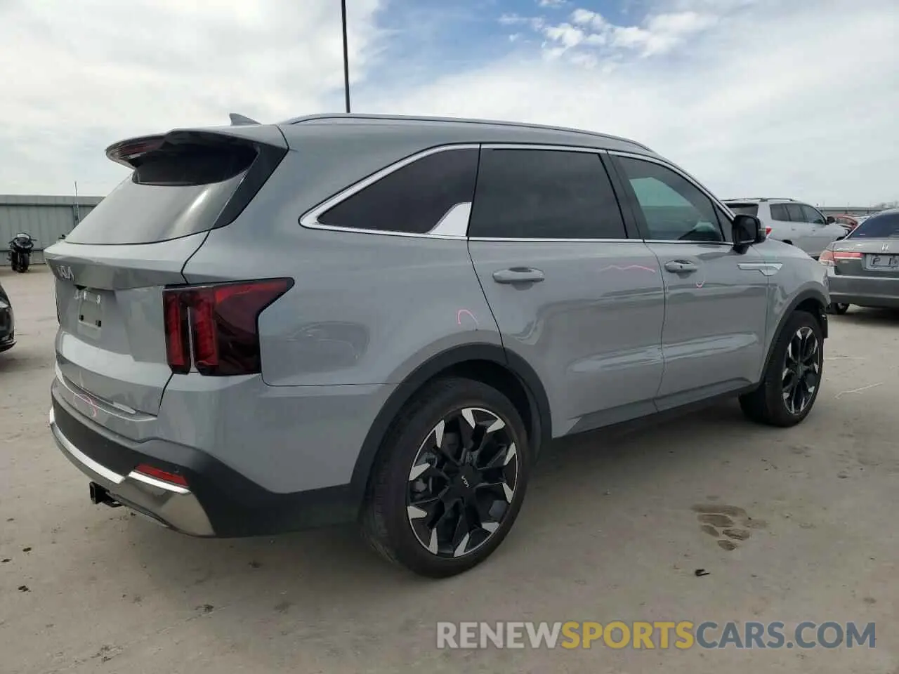 3 fotografías del automóvil dañado 5XYRH4JF9RG257112 KIA SORENTO 2024