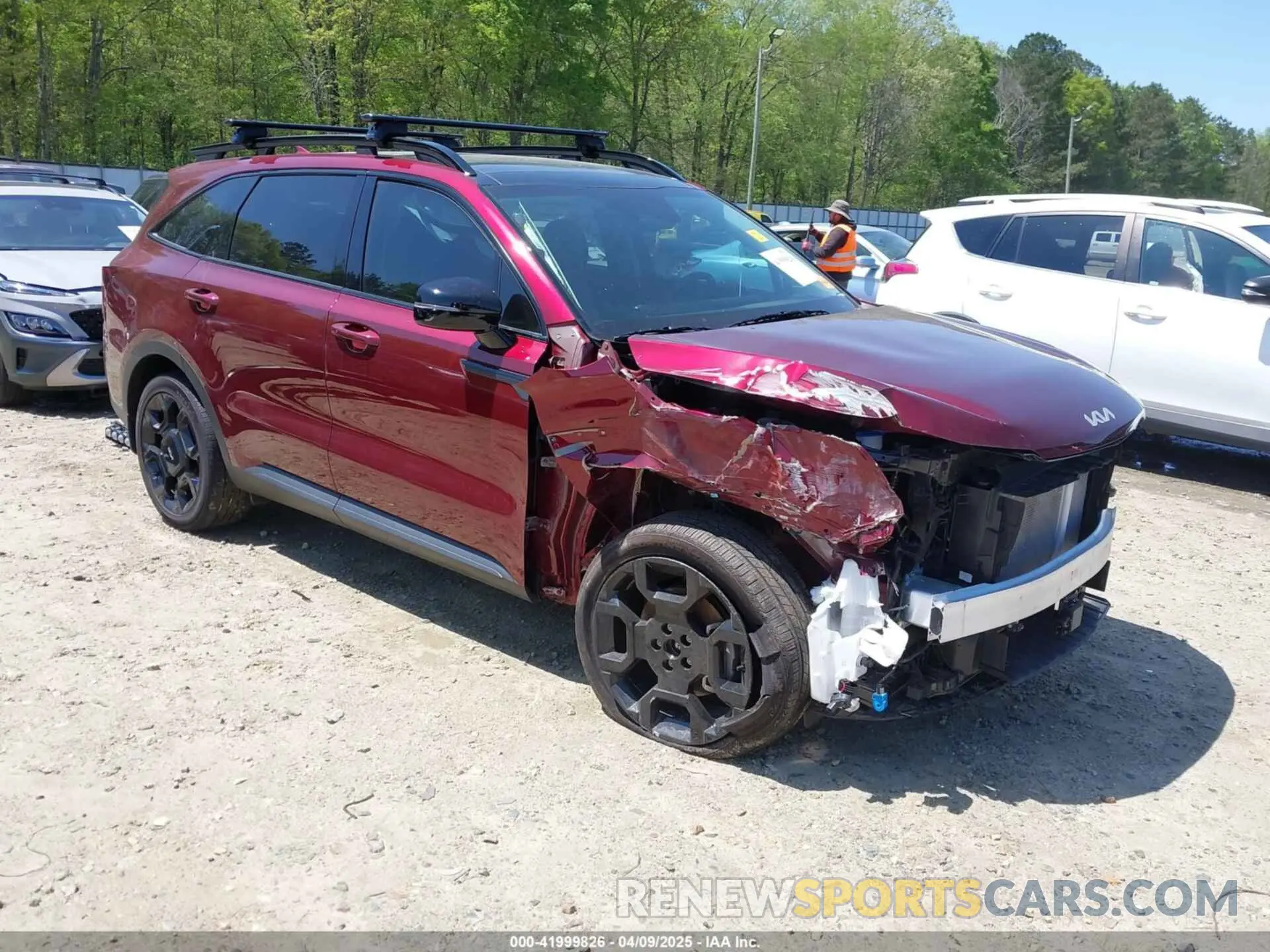 1 fotografías del automóvil dañado 5XYRHDJF1RG272087 KIA SORENTO 2024