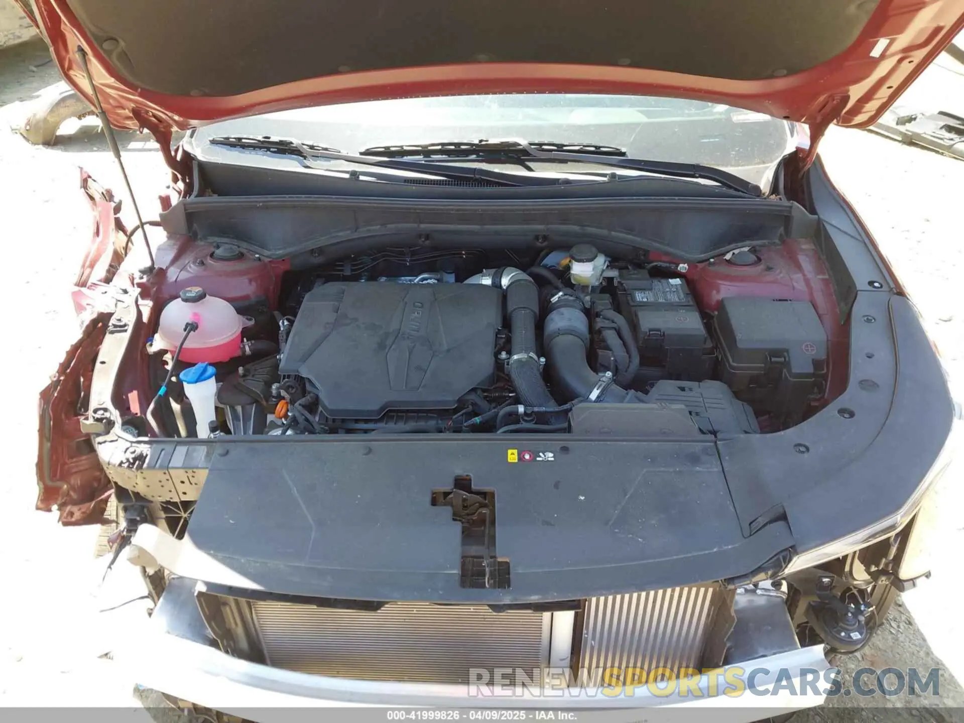 10 fotografías del automóvil dañado 5XYRHDJF1RG272087 KIA SORENTO 2024