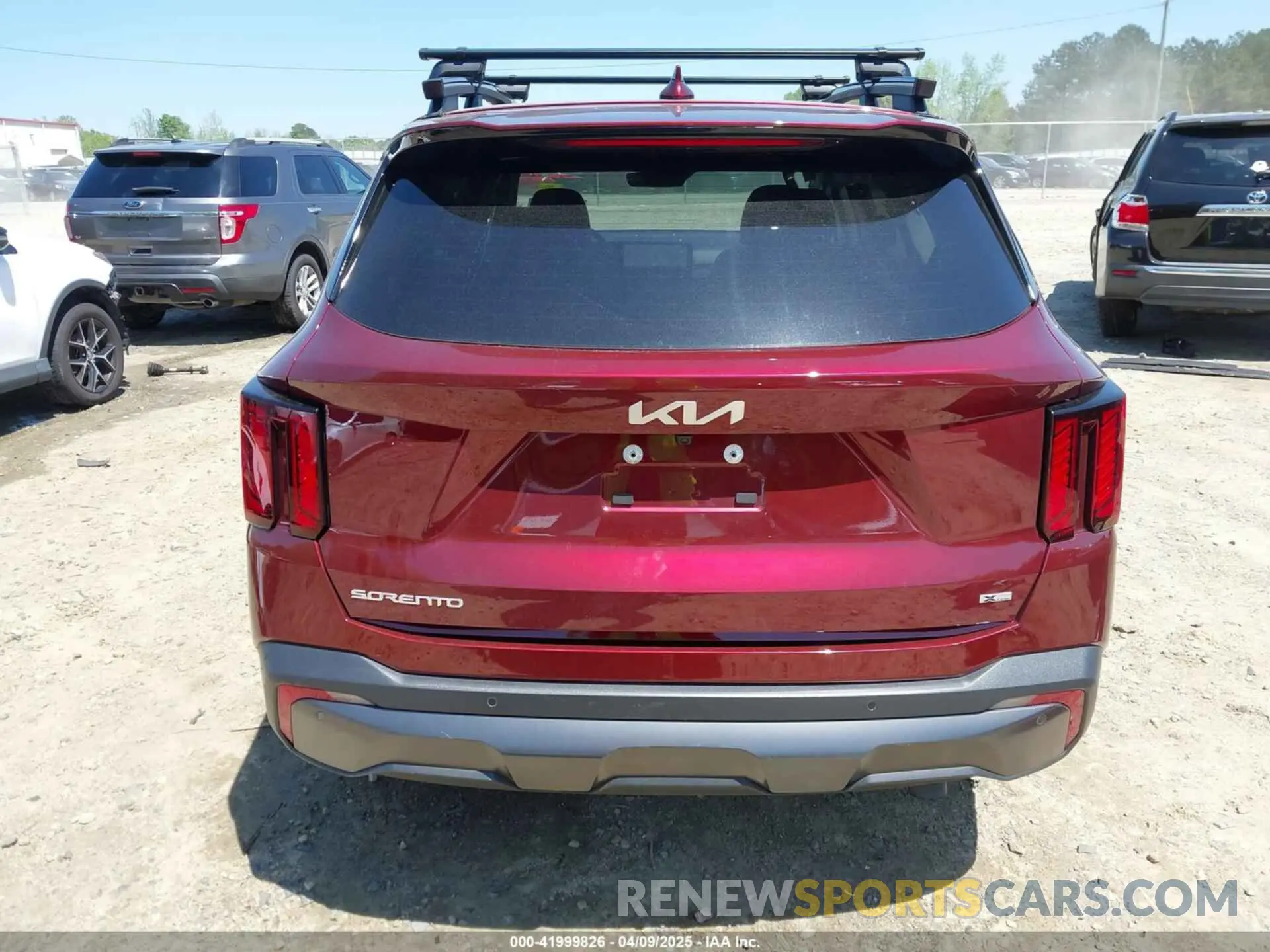 17 fotografías del automóvil dañado 5XYRHDJF1RG272087 KIA SORENTO 2024