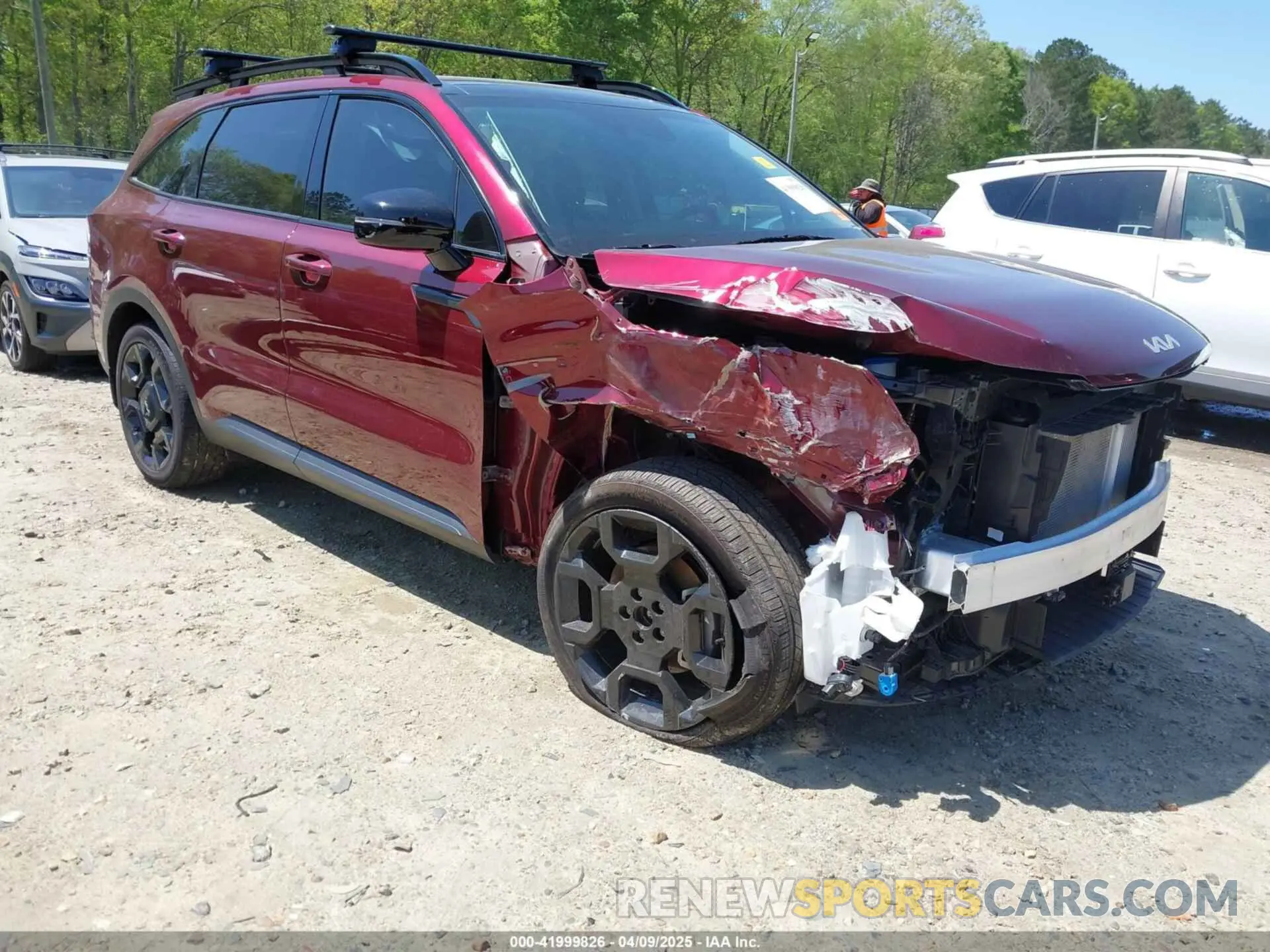 6 fotografías del automóvil dañado 5XYRHDJF1RG272087 KIA SORENTO 2024
