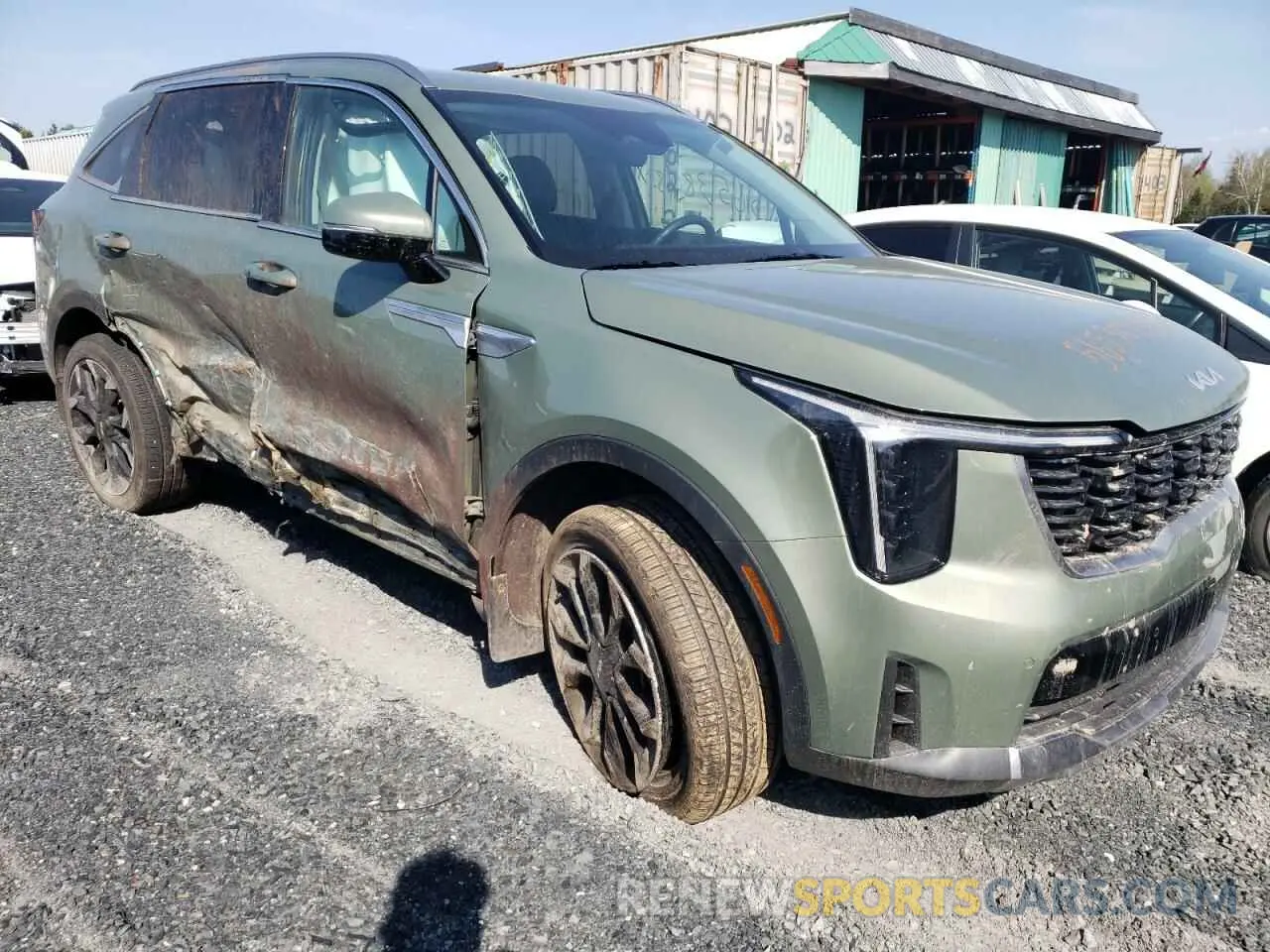 4 fotografías del automóvil dañado 5XYRHDJF1RG286538 KIA SORENTO 2024