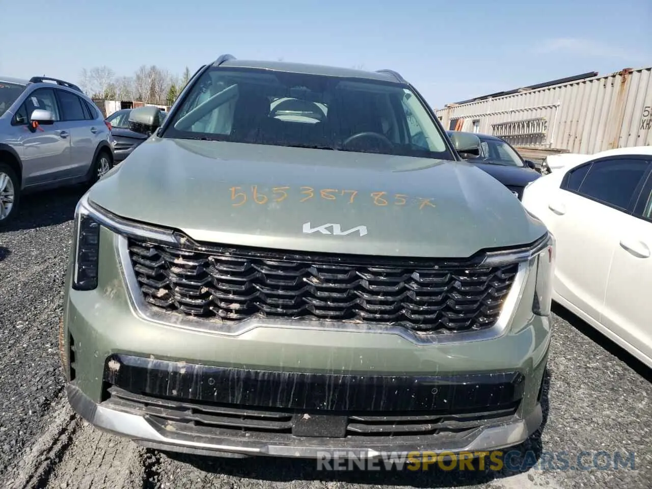5 fotografías del automóvil dañado 5XYRHDJF1RG286538 KIA SORENTO 2024